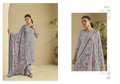 Moksha Reyna Pure Linen Pant Style Suits Supplier Gujarat