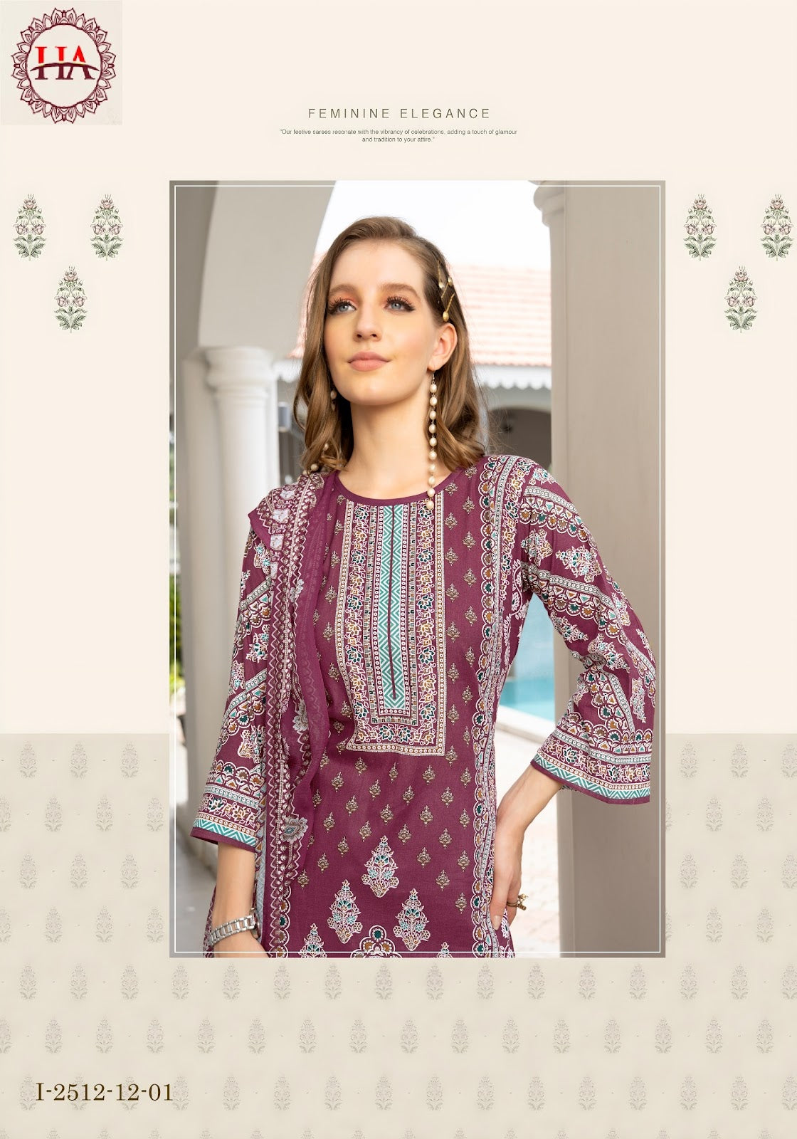 Molly Harshit Fashion Cambric Karachi Readymade Suits Wholesale Price