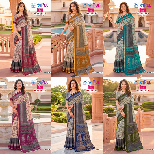 Monalisa 35688 Vipul Sarees Wholesaler Gujarat