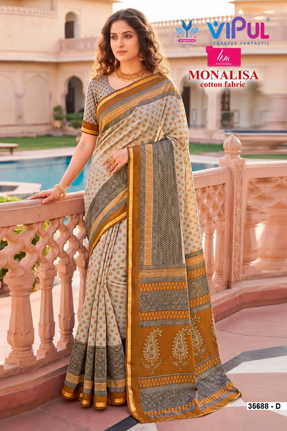 Monalisa 35688 Vipul Sarees Wholesaler Gujarat