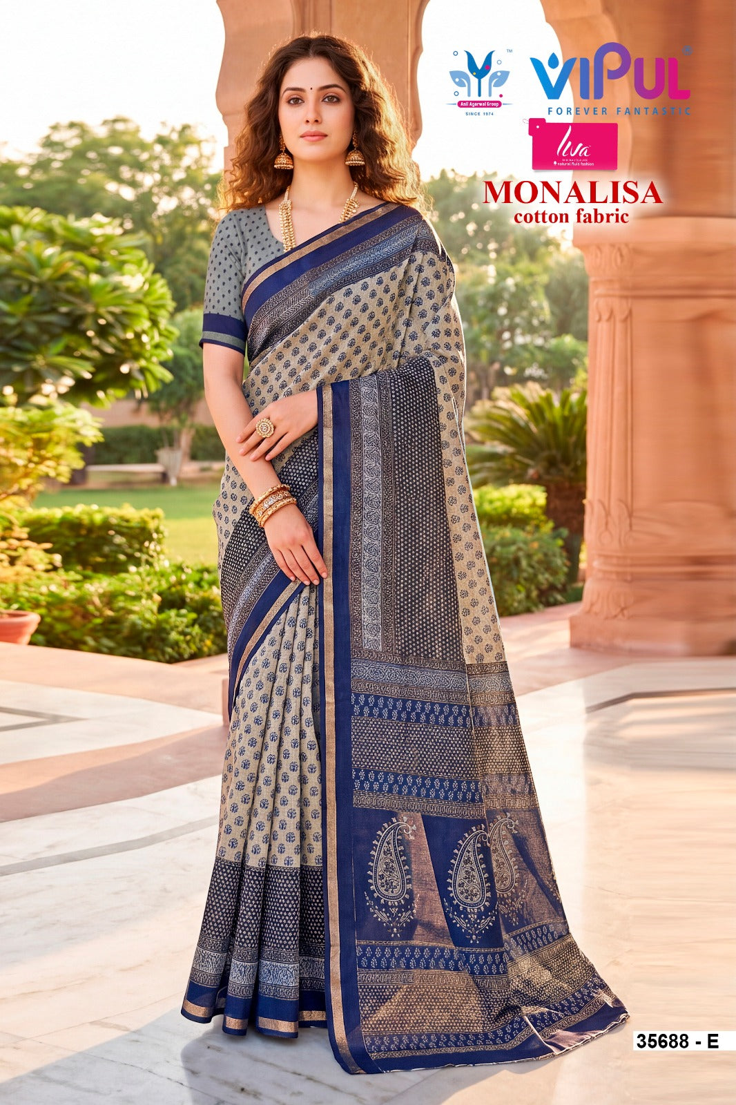Monalisa 35688 Vipul Sarees Wholesaler Gujarat