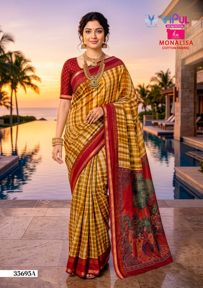 Monalisa 35695 Vipul Sarees Wholesale