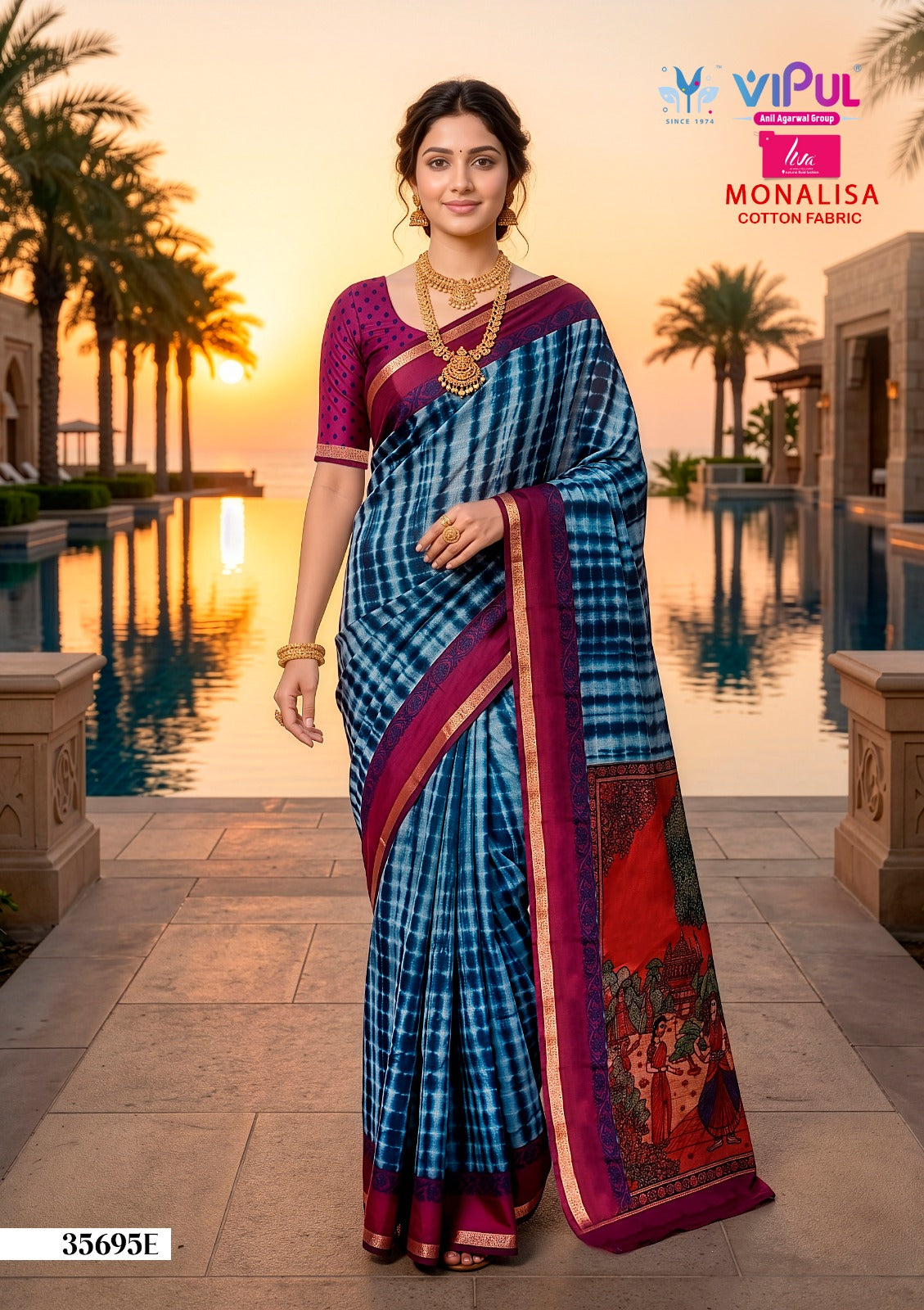 Monalisa 35695 Vipul Sarees Wholesale