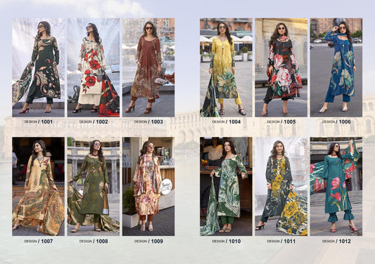 Monalisa Isabella Yesfab Pashmina Suits Wholesale