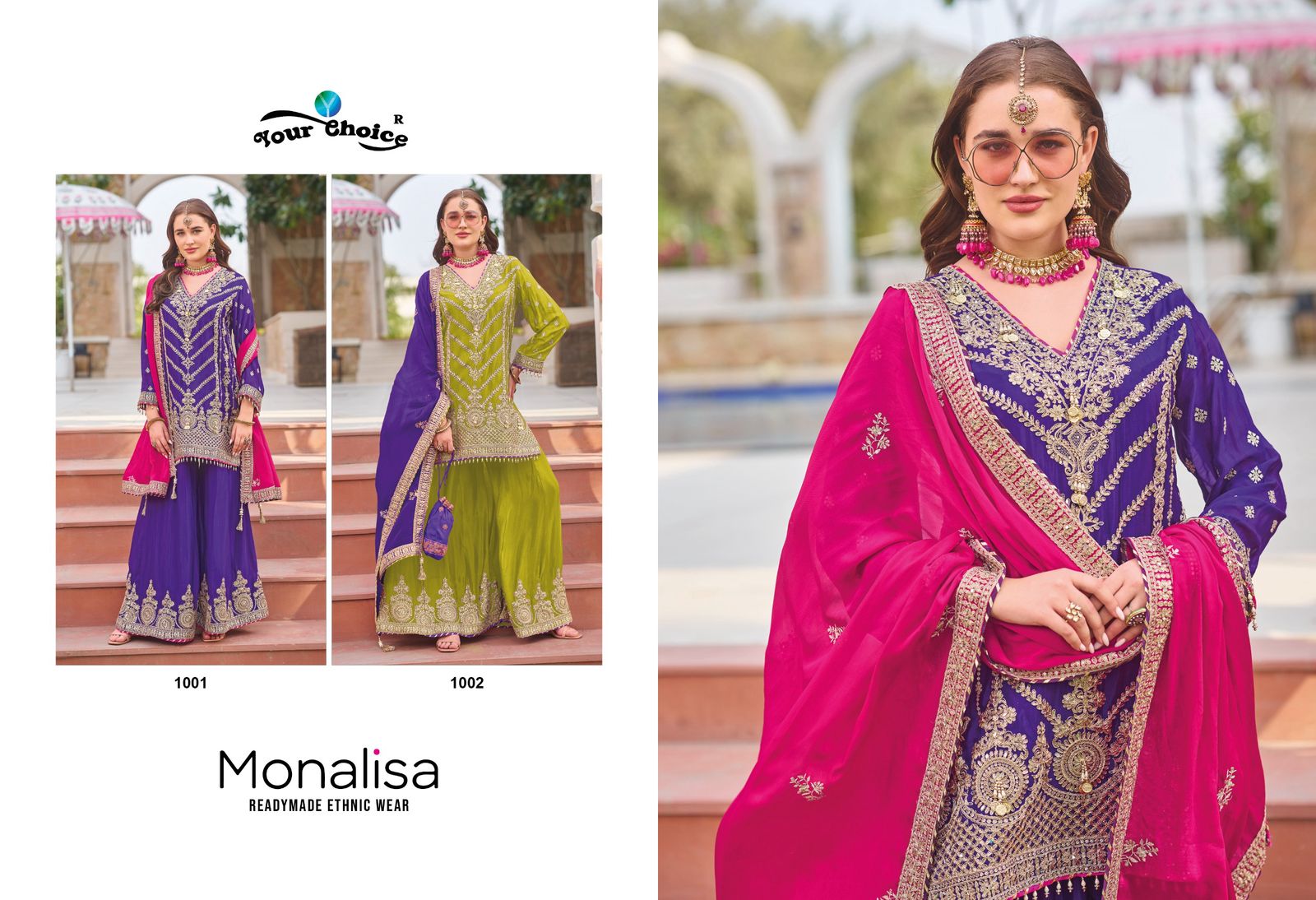 Monalisa Ramadan Special Your Choice Chinon Pakistani Readymade Suits Supplier Ahmedabad