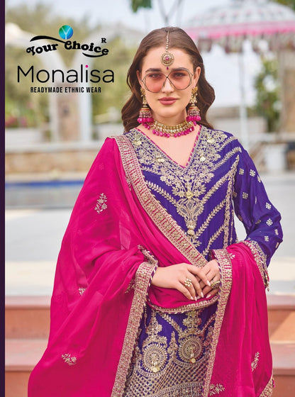 Monalisa Ramadan Special Your Choice Chinon Pakistani Readymade Suits Supplier Ahmedabad