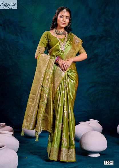 Monalisa Satin Silk 1 Saroj Sarees Wholesale Price