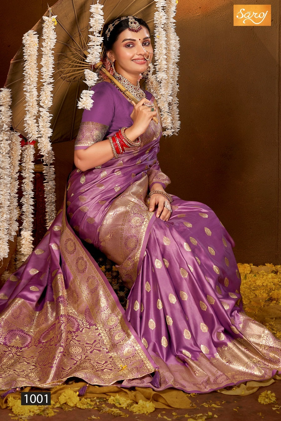 Monalisa Satin Silk Vol 9 Saroj Sarees Manufacturer India