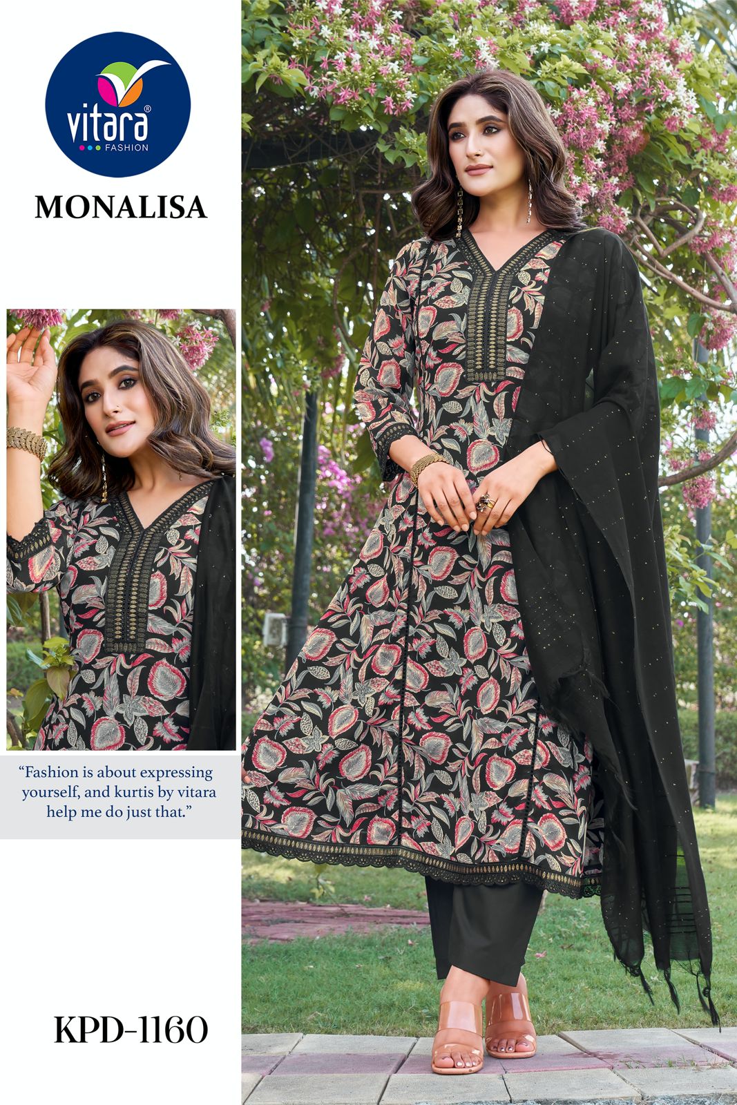 Monalisa Vitara Georgette Readymade Pant Style Suits Manufacturer Ahmedabad