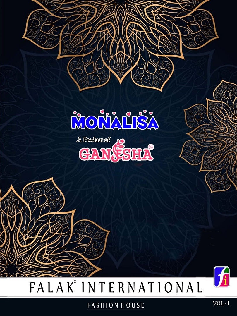Monalisa Vol 1 Ganesha Cotton Sarees Manufacturer Ahmedabad