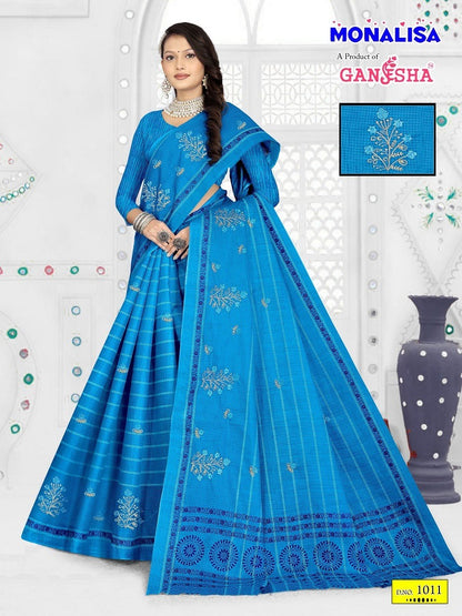 Monalisa Vol 1 Ganesha Cotton Sarees Manufacturer Ahmedabad