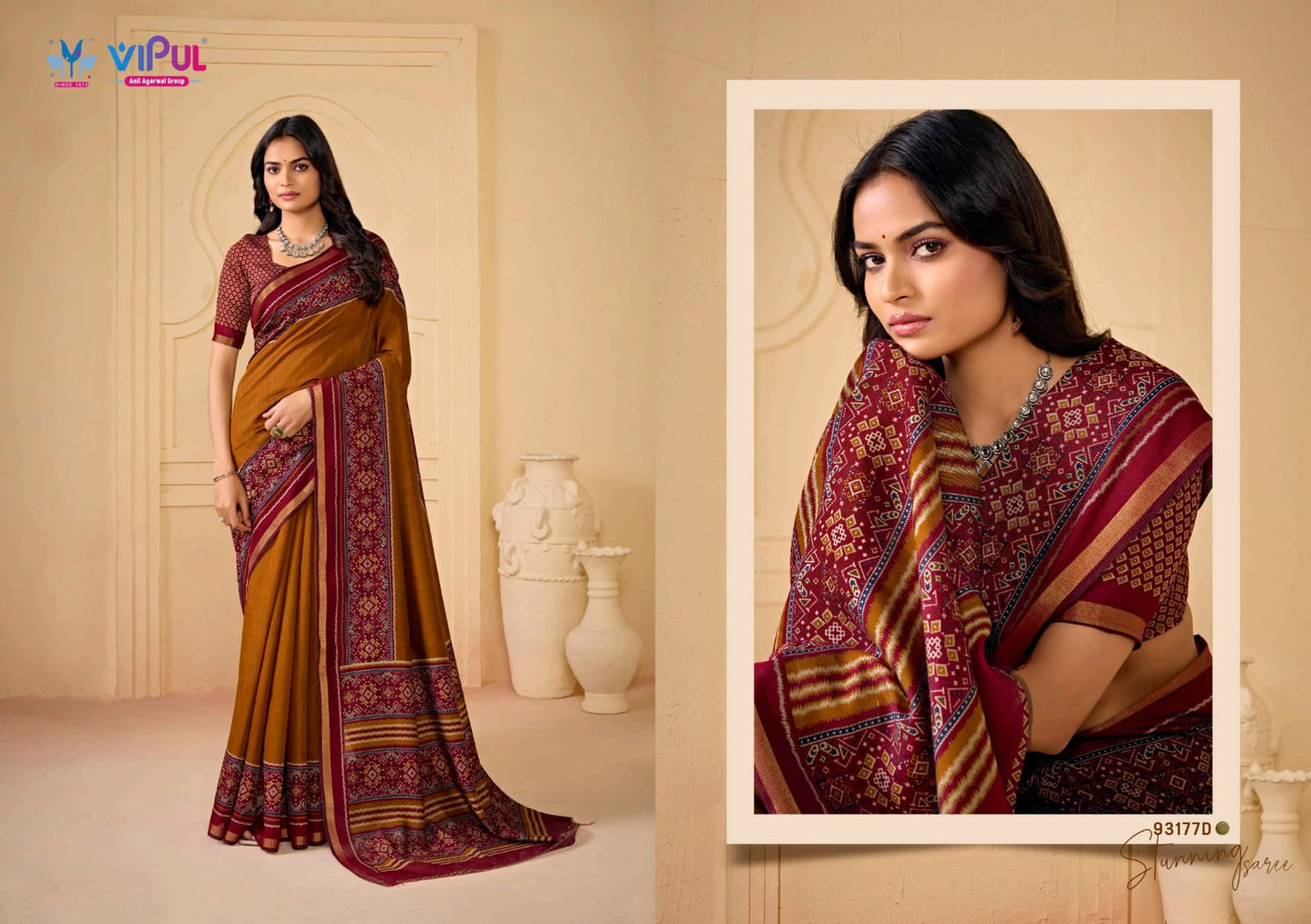 Monalisa Vol 4 Vipul Mal Cotton Sarees Wholesale Rate