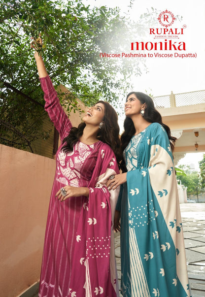 Monika Rupali Pashmina Suits Manufacturer Gujarat