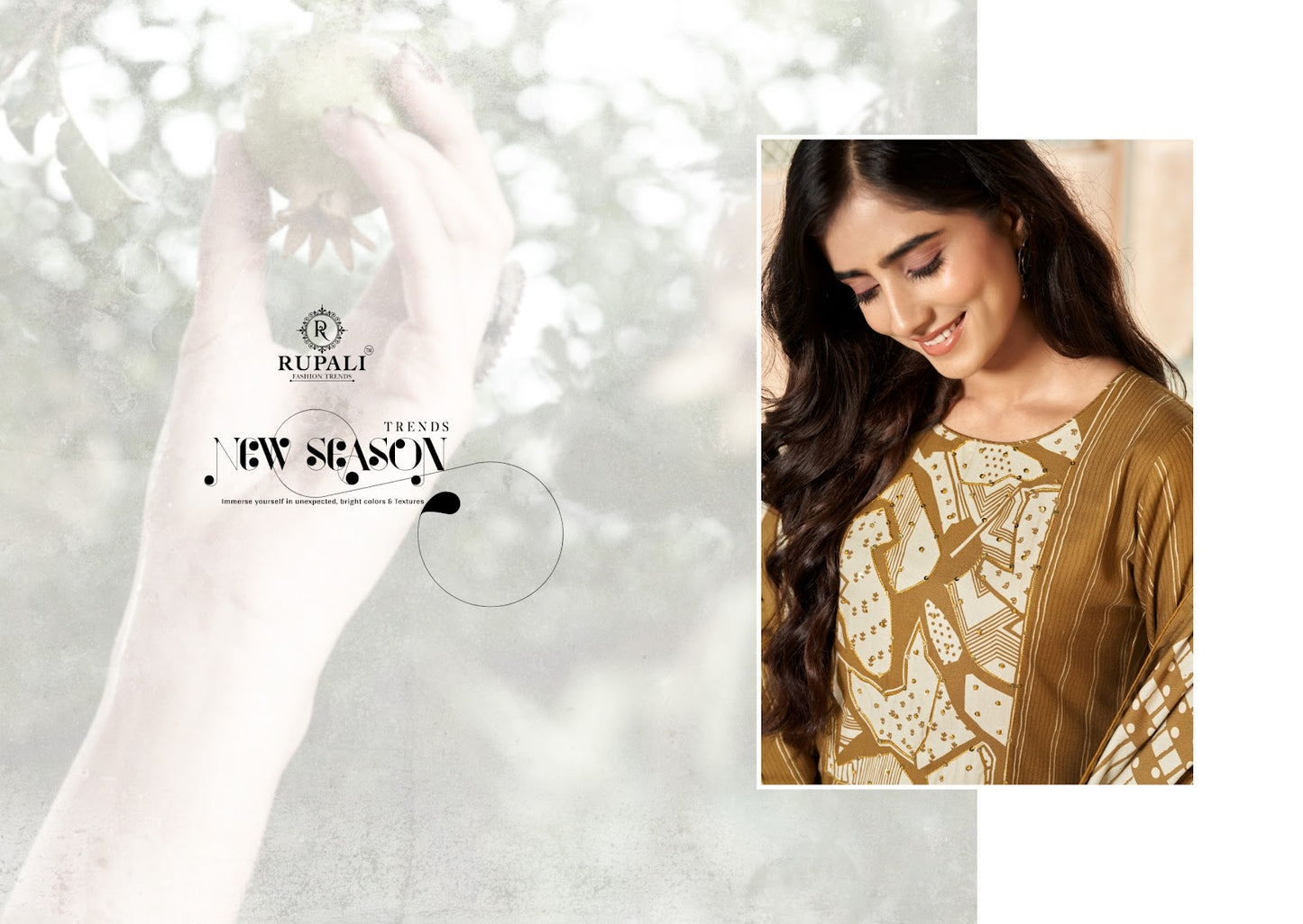 Monika Rupali Pashmina Suits Manufacturer Gujarat