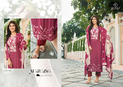 Monika Rupali Pashmina Suits Manufacturer Gujarat