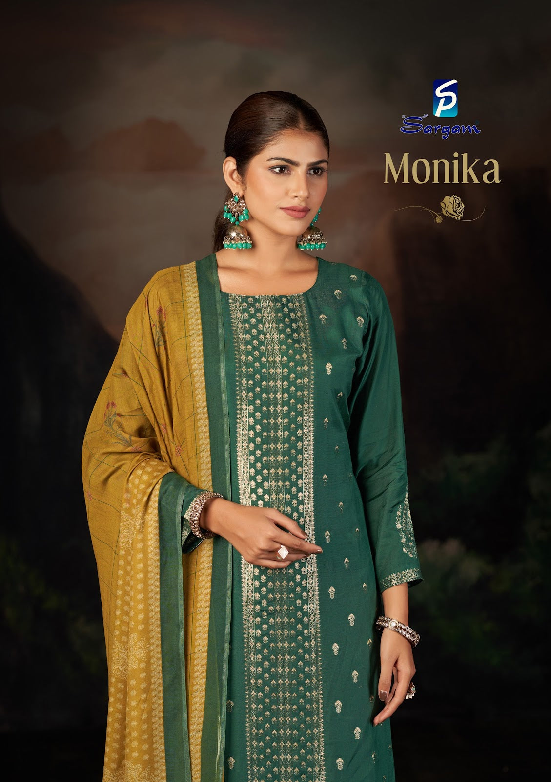 Monika Sargam Prints Bemberg Muslin Plazzo Style Suits Manufacturer India