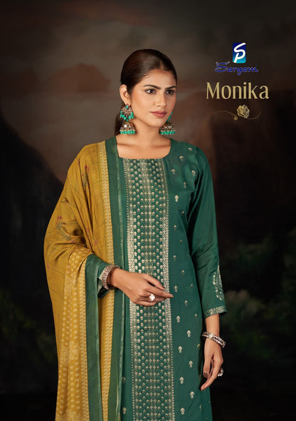 Monika Sargam Prints Bemberg Muslin Plazzo Style Suits Manufacturer India
