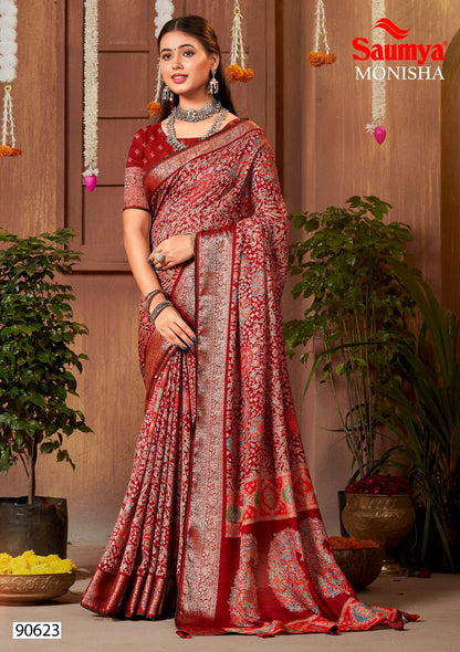 Monisha Saumya J Sarees Exporter India