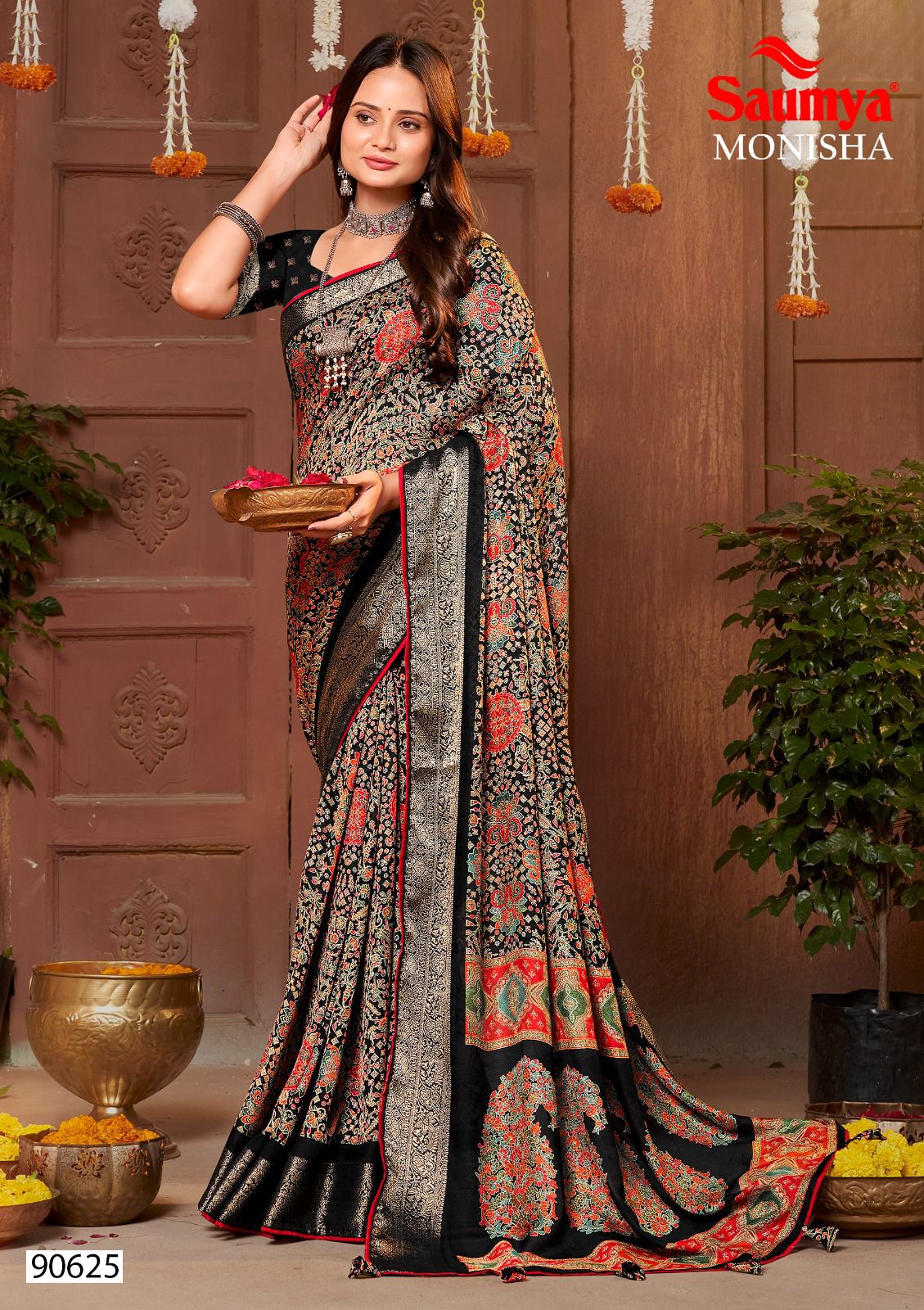 Monisha Saumya J Sarees Exporter India