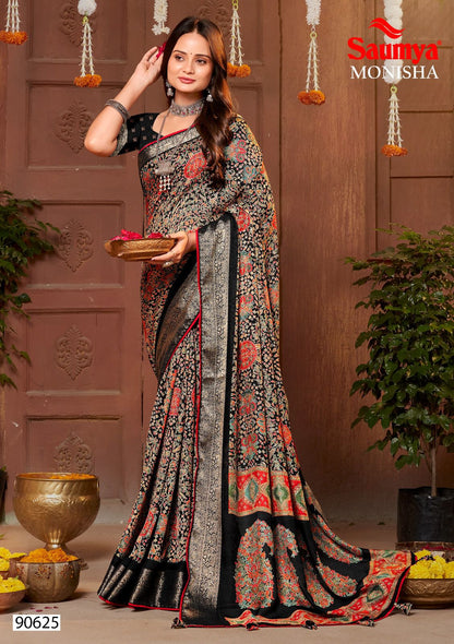 Monisha Saumya J Sarees Exporter India