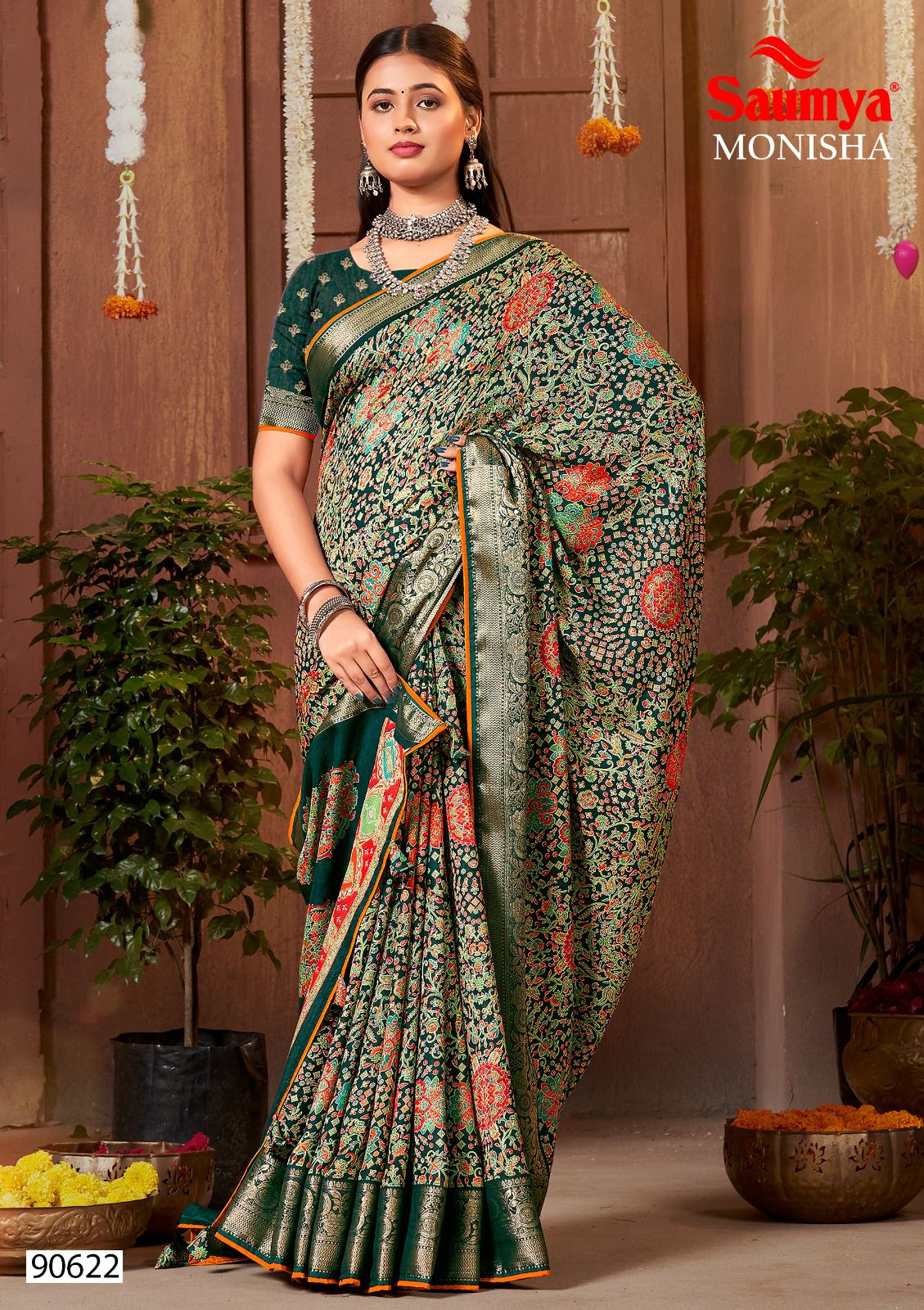 Monisha Saumya J Sarees Exporter India