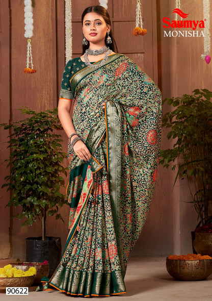 Monisha Saumya J Sarees Exporter India