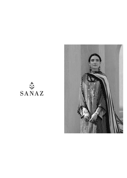 Mono Line Sanaz Viscose Muslin Pant Style Suits Wholesaler Ahmedabad