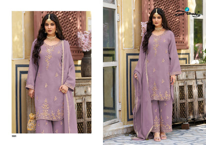 Monoco Your Choice Rose Gold Pakistani Readymade Suits Manufacturer