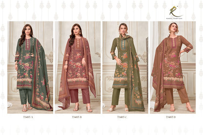 Montana Dreams 73485 Rakhi Fashion Bemberg Pant Style Suits Wholesale Price