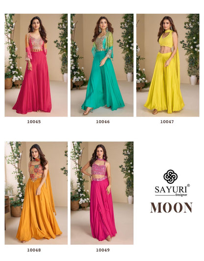 Moon Sayuri Chinon Indo Western Pair Wholesale Rate