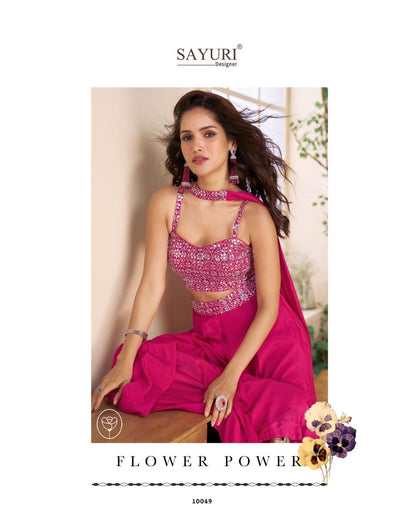 Moon Sayuri Chinon Indo Western Pair Wholesale Rate