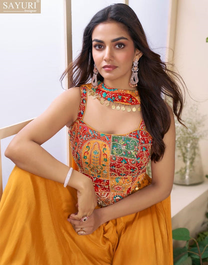 Moon Sayuri Chinon Indo Western Pair Wholesale Rate