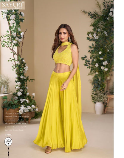 Moon Sayuri Chinon Indo Western Pair Wholesale Rate