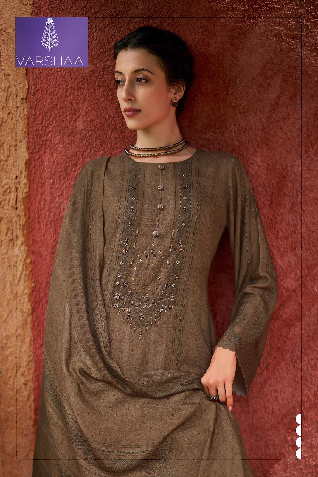 Moonlit Varshaa Pashmina Suits Supplier Ahmedabad