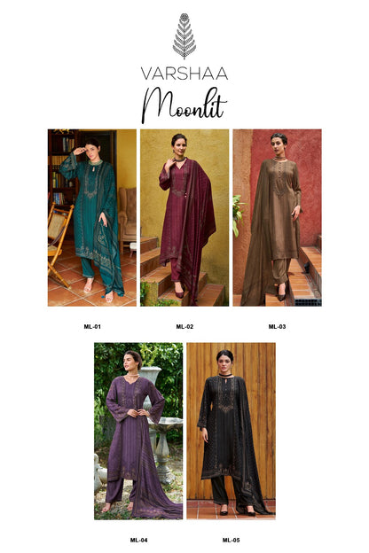 Moonlit Varshaa Pashmina Suits Supplier Ahmedabad