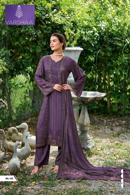 Moonlit Varshaa Pashmina Suits Supplier Ahmedabad