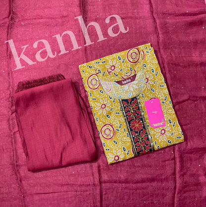 Morani With Pocket 011825 Kanha Vetican Readymade Pant Style Suits Supplier Ahmedabad