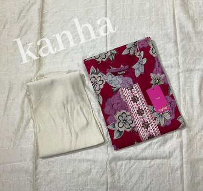 Morani With Pocket 011825 Kanha Vetican Readymade Pant Style Suits Supplier Ahmedabad