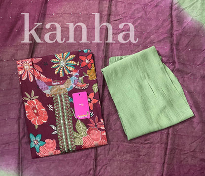 Morani With Pocket 011825 Kanha Vetican Readymade Pant Style Suits Supplier Ahmedabad