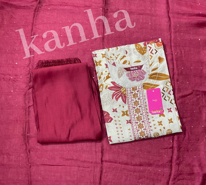 Morani With Pocket 011825 Kanha Vetican Readymade Pant Style Suits Supplier Ahmedabad