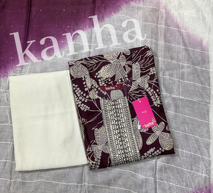 Morani With Pocket 011825 Kanha Vetican Readymade Pant Style Suits Supplier Ahmedabad