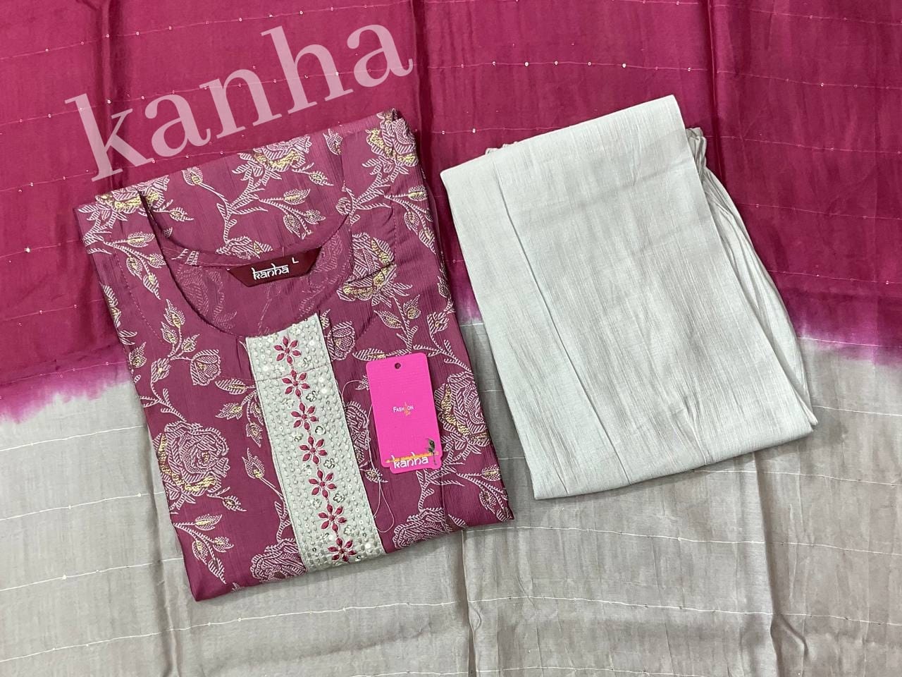 Morani With Pocket 240325 Kanha Vetican Readymade Pant Style Suits Manufacturer Ahmedabad