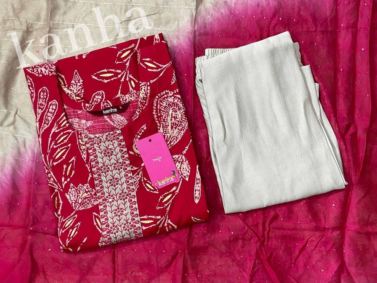 Morani With Pocket 240325 Kanha Vetican Readymade Pant Style Suits Manufacturer Ahmedabad