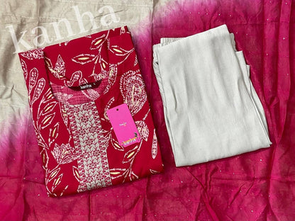 Morani With Pocket 240325 Kanha Vetican Readymade Pant Style Suits Manufacturer Ahmedabad