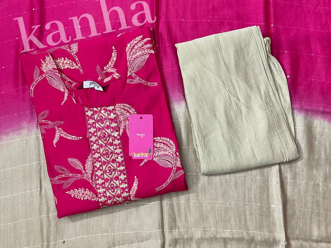 Morani With Pocket 240325 Kanha Vetican Readymade Pant Style Suits Manufacturer Ahmedabad