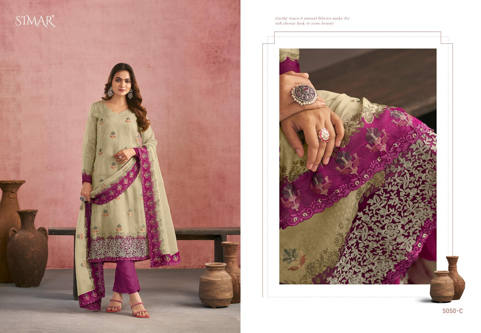 Morena Simar Pure Viscose Pant Style Suits Wholesaler Ahmedabad