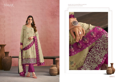 Morena Simar Pure Viscose Pant Style Suits Wholesaler Ahmedabad