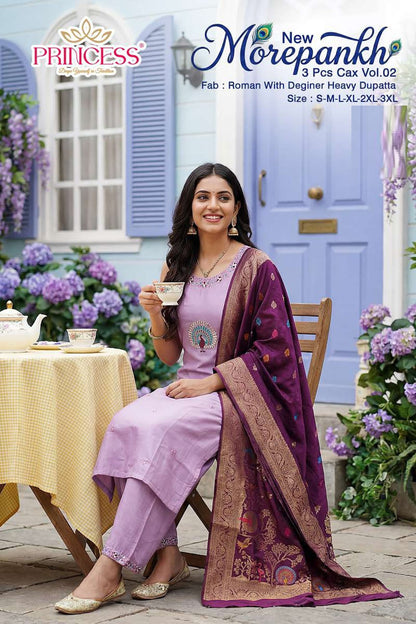 Morepankh Vol 2 Princess Creation Roman Readymade Pant Style Suits Supplier