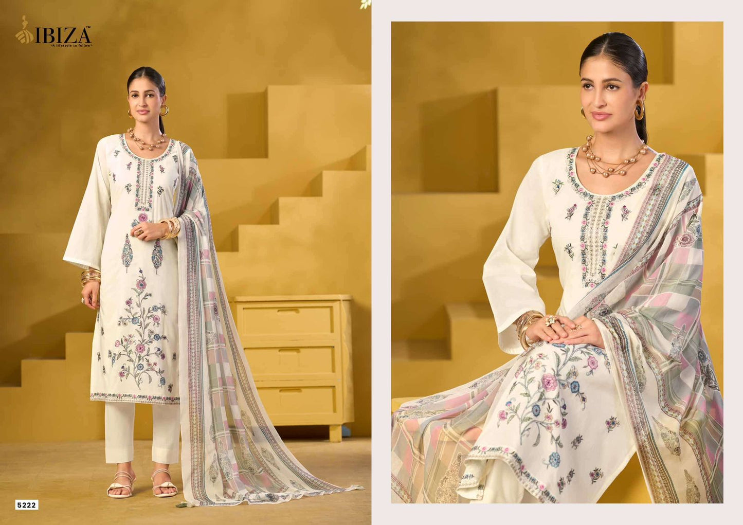 Mornee Ibiza Lawn Cotton Pakistani Salwar Suits Supplier