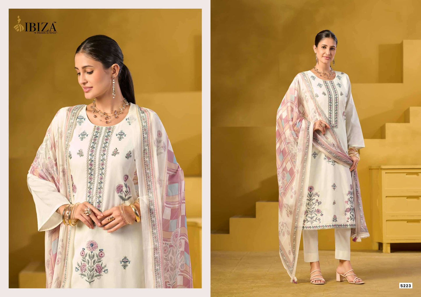 Mornee Ibiza Lawn Cotton Pakistani Salwar Suits Supplier
